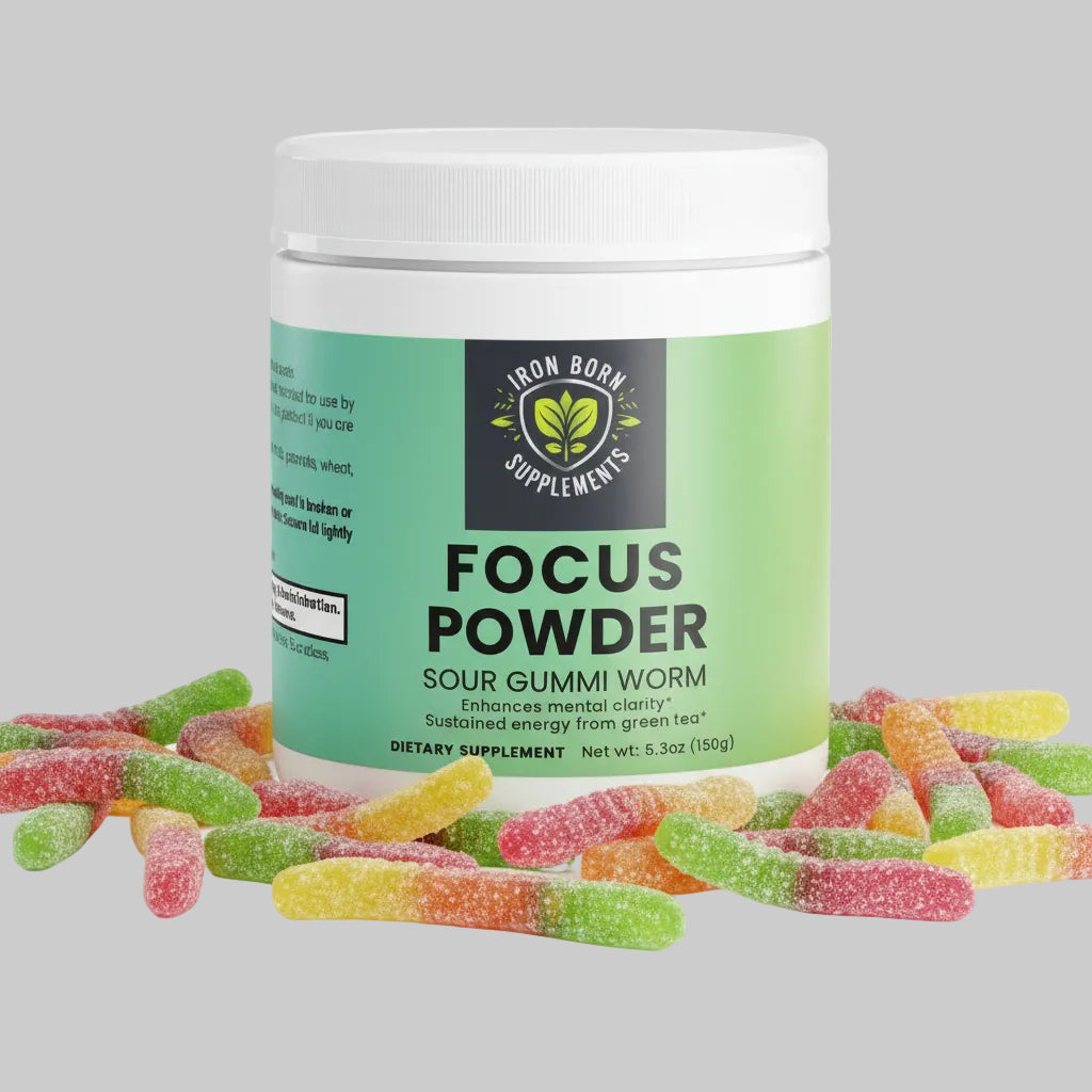 Focus Powder (Sour Gummi Worm)