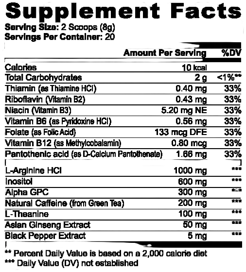 Focus Powder (Sour Candy)